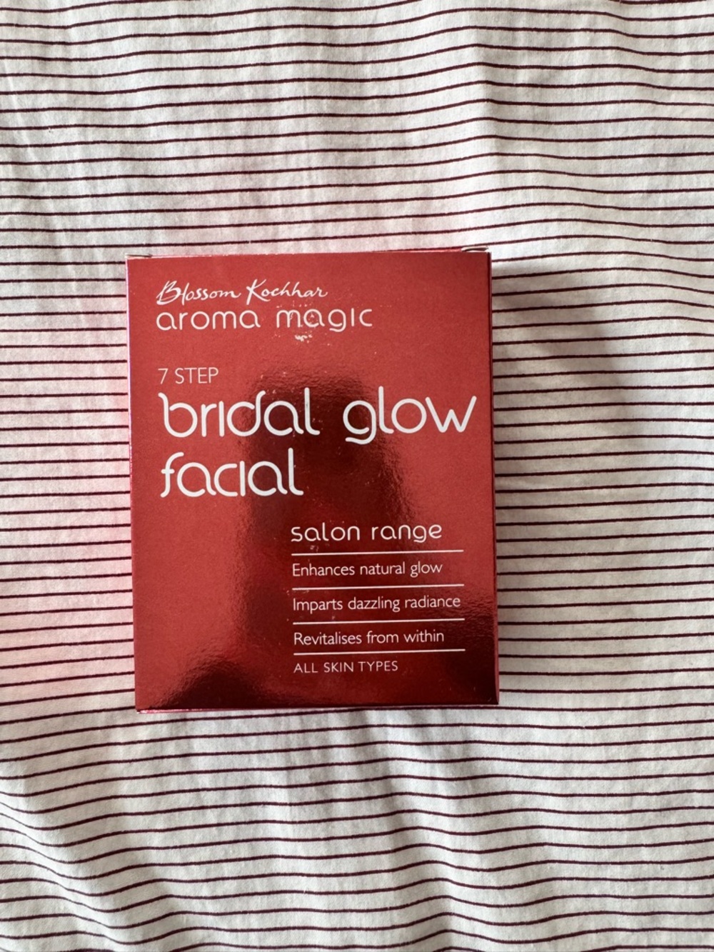 Bridal Glow Facial - Red